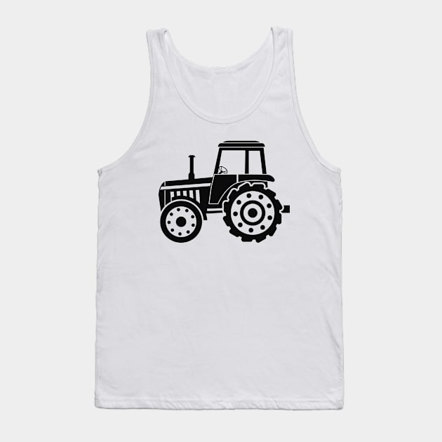 Tractor - Farm tractor driver Tank Top by KC Happy Shop